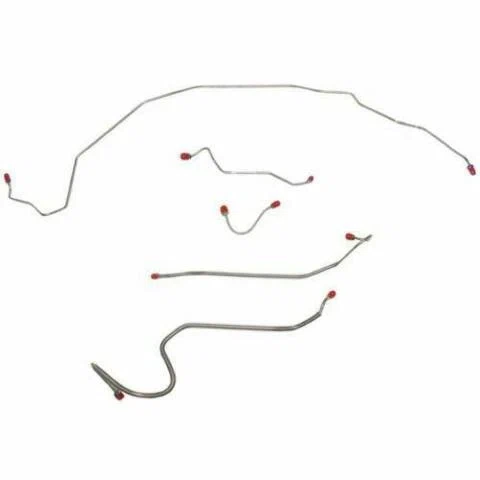 1968-69 Buick Skylark Front Brake Line Kit Manual Disc Brakes - AKT6904SS
